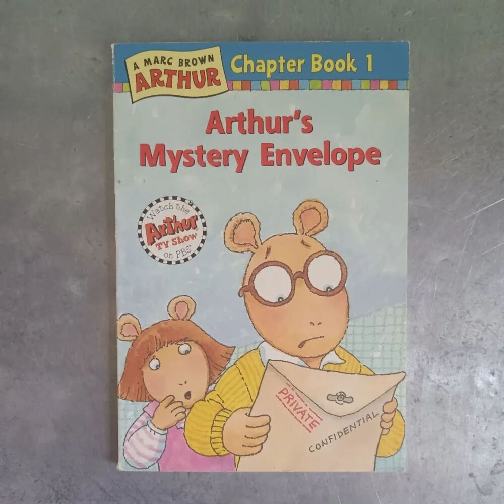 Arthur's Mystery Envelope By Marc Brown Easy Read Chapter Book Children's Humor